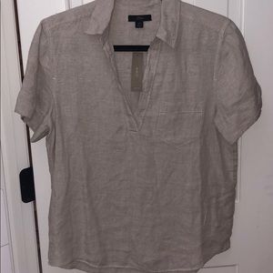 J.Crew collared short sleeve